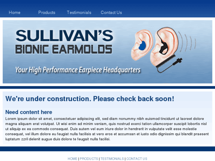 www.sullivansbionicearmolds.com