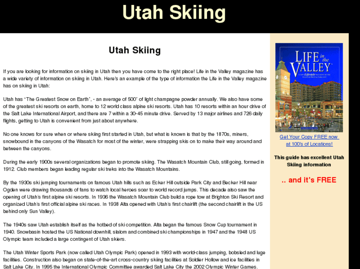 www.utah-skiing.net