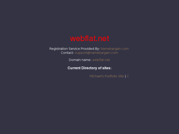 www.webflat.net