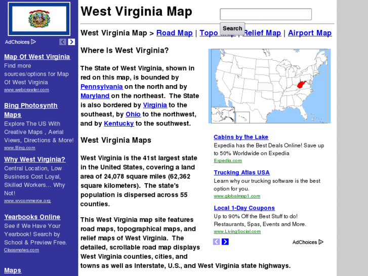 www.west-virginia-map.org