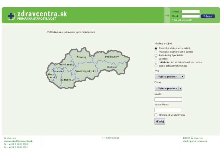 www.zdravcentra.sk