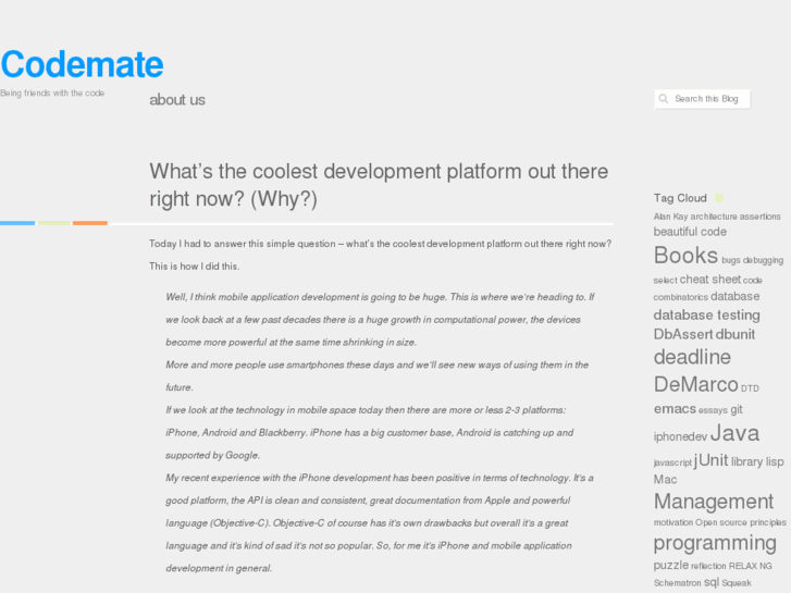 www.codemate.net