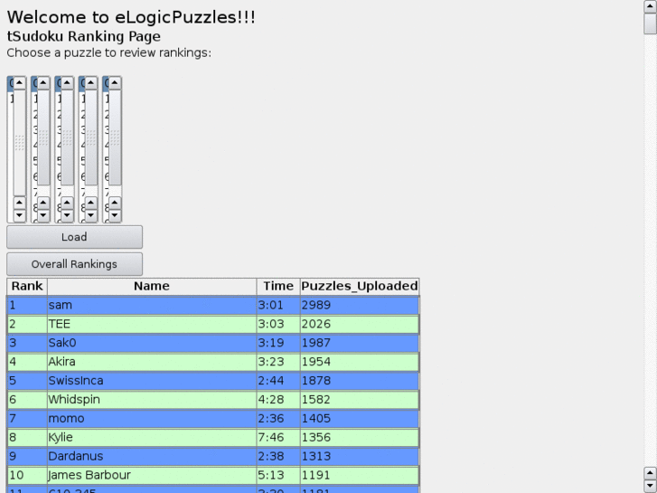 www.elogicpuzzles.net