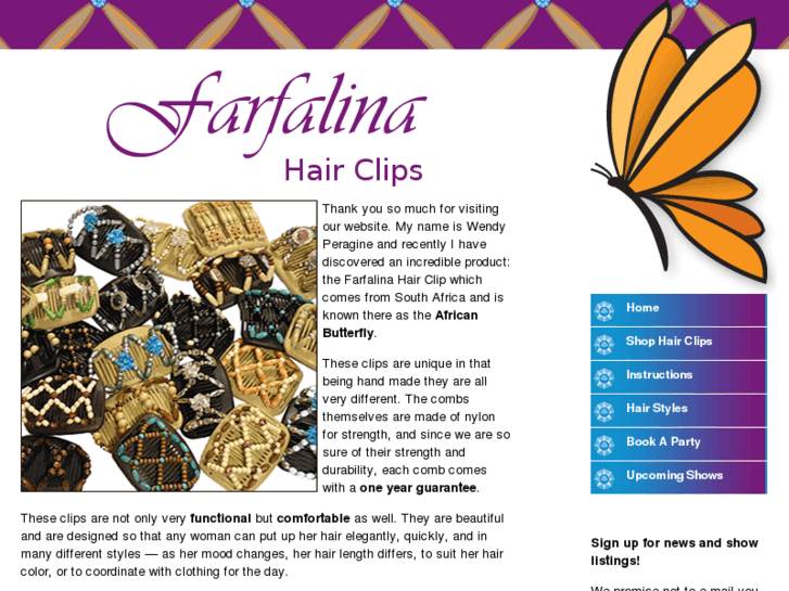 www.farfalinahairclips.com