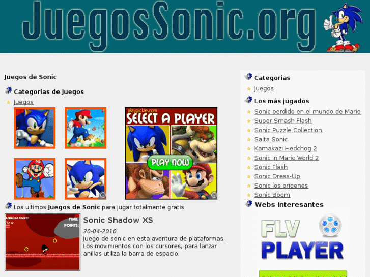 www.juegossonic.org