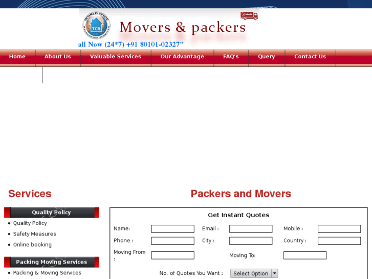 www.moversnpackers.in