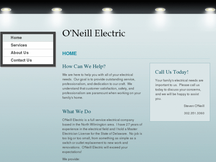 www.oneillelectricalservice.com