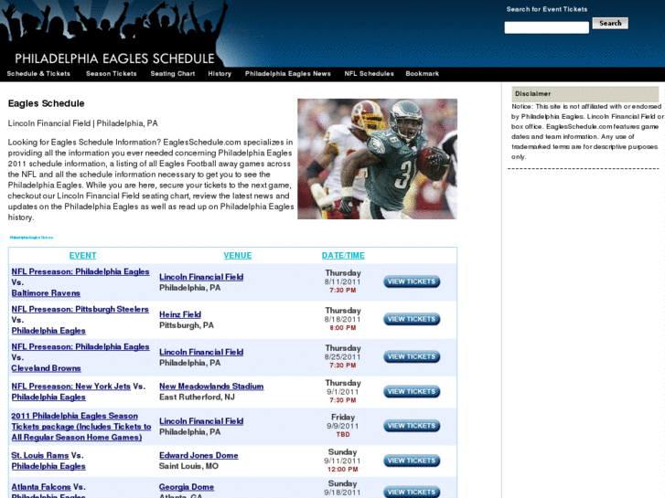 www.philadelphiaeaglesschedule.com