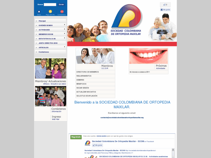 www.sociedadcolombianadeortopediamaxilar.org