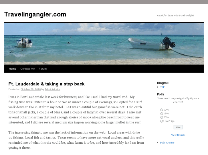 www.travelingangler.com