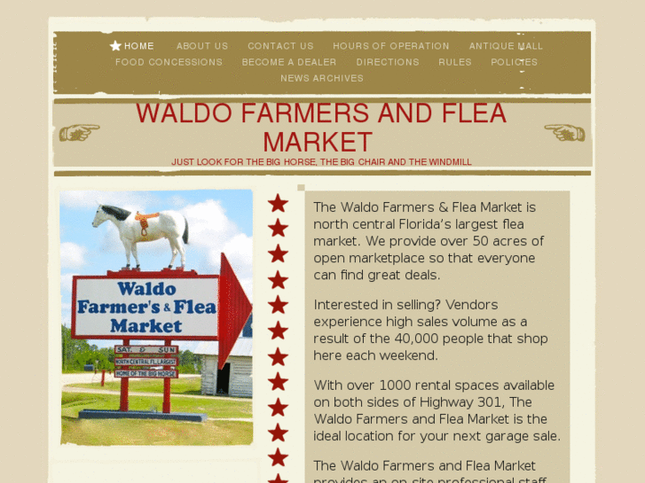 www.waldofarmersandfleamarket.com