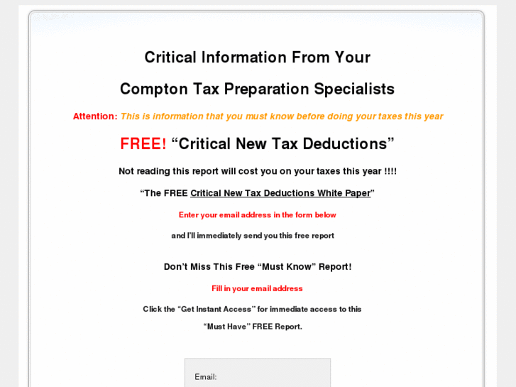 www.comptontaxpreparation.com