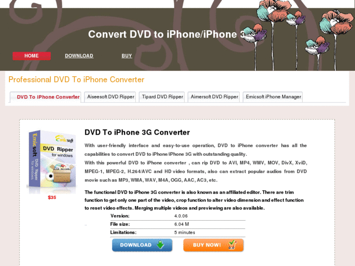 www.dvdtoiphoneconverters.net