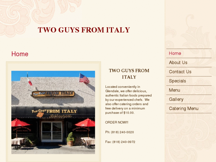 www.glendaletwoguysfromitaly.com