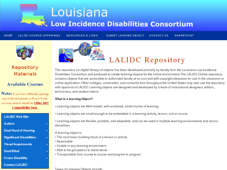 www.lalidcrepository.org