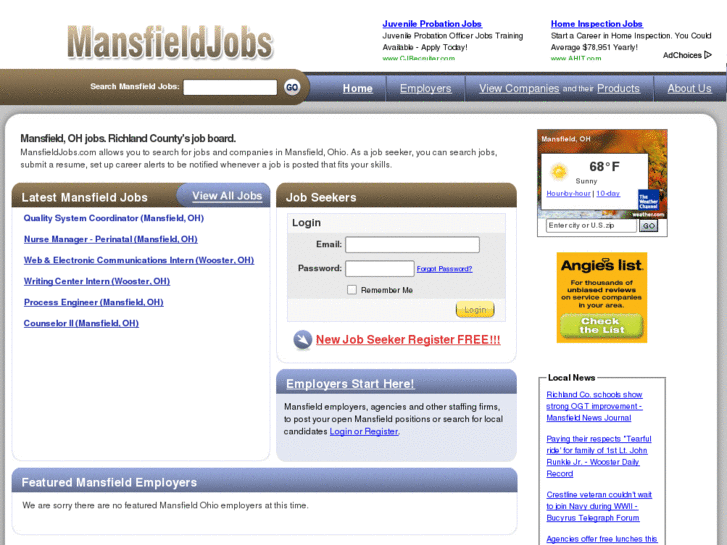 www.mansfieldjobs.com