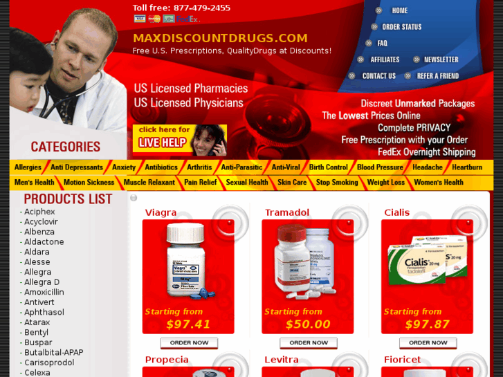 www.maxdiscountdrugs.com