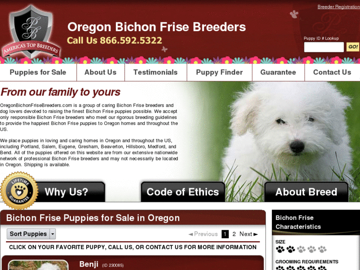 www.oregonbichonfrisebreeders.com