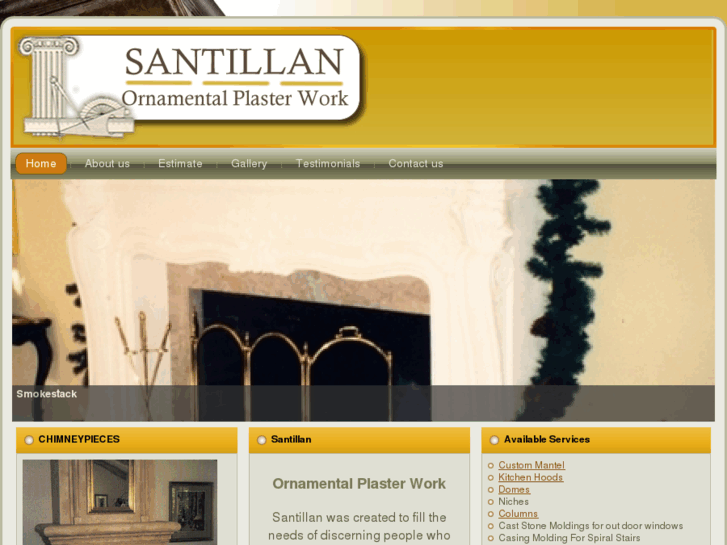 www.santillanmantels.com