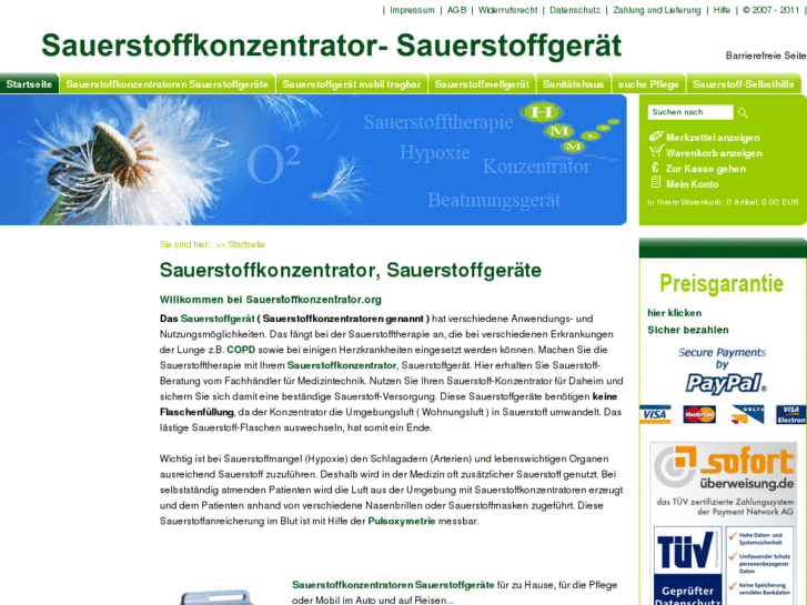 www.sauerstoffkonzentrator.org