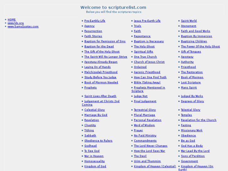 www.scripturelist.com
