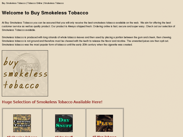 www.buy-smokeless-tobacco.com