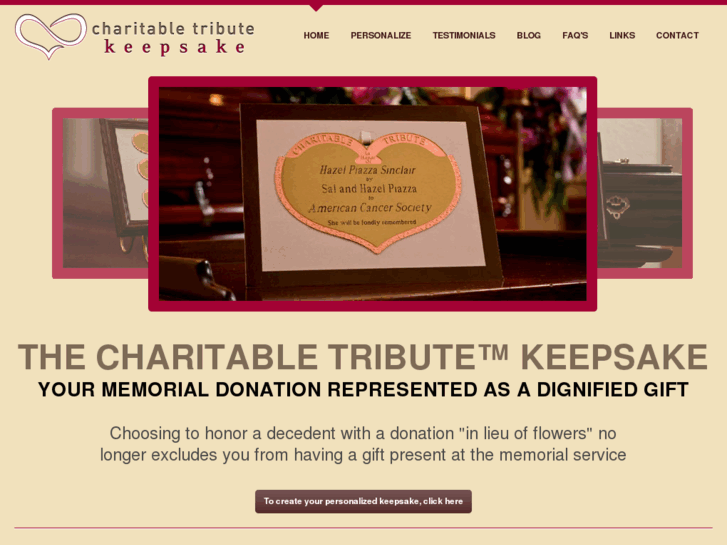 www.charitabletributekeepsake.com