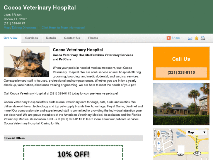 www.cocoaveterinary1.com