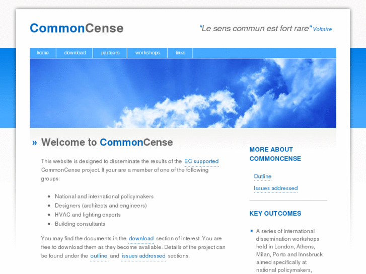 www.commoncense.info