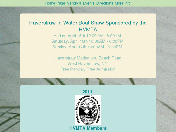 www.haverstrawboatshow.com