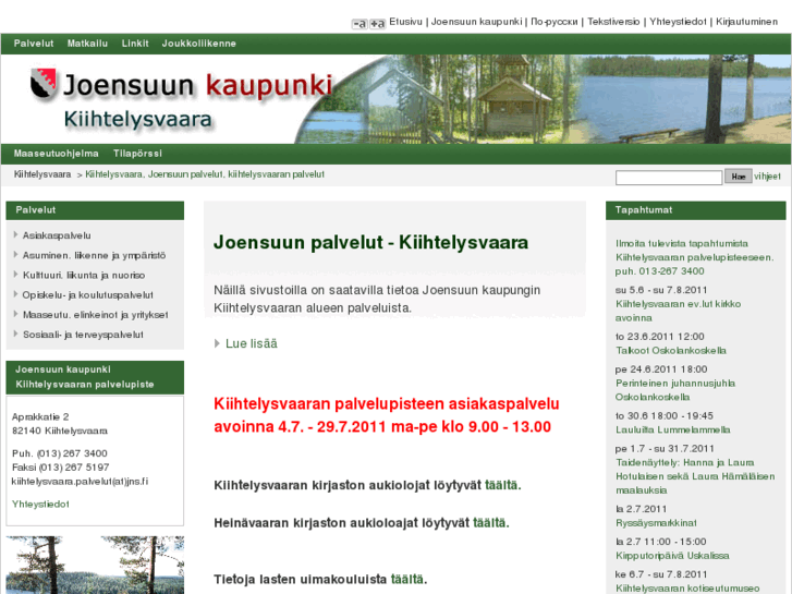 www.kiihtelysvaara.fi