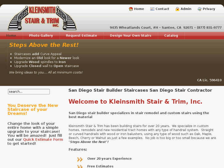 www.kleinsmithstairandtrim.com