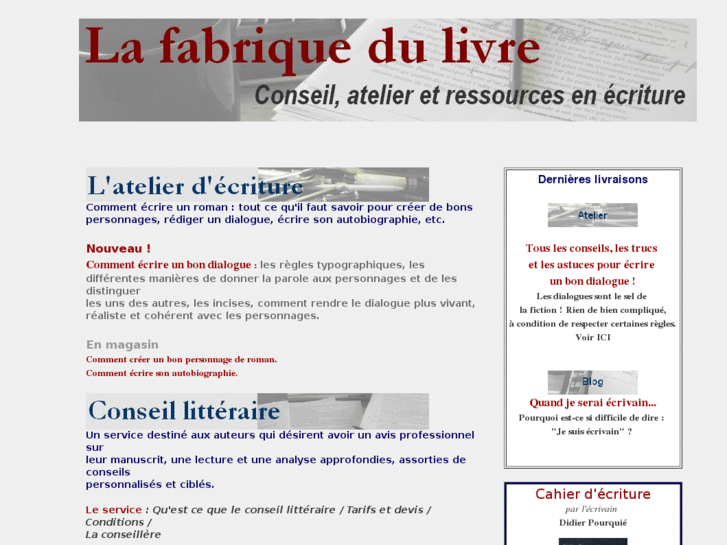 www.lafabriquedulivre.com