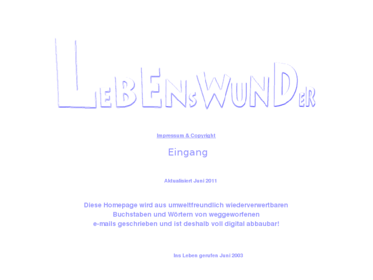 www.lebenswunder.com