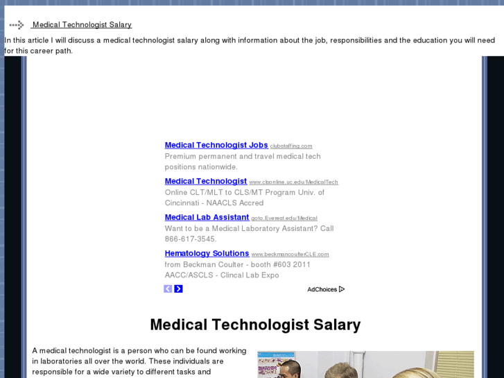 www.medicaltechnologistsalary.com