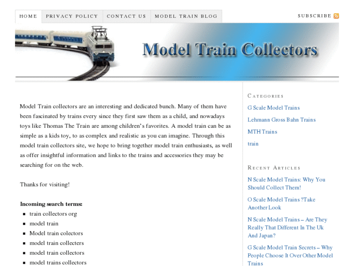 www.modeltraincollectors.com