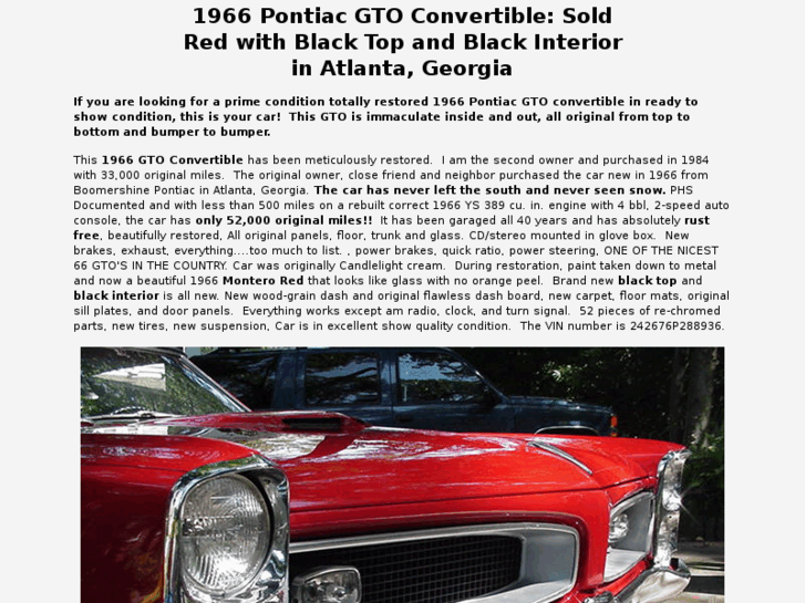 www.my1966gto.com