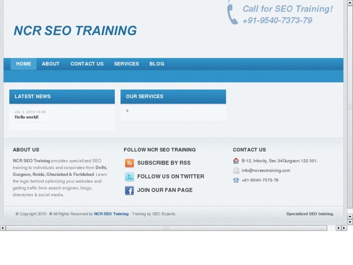 www.ncrseotraining.com