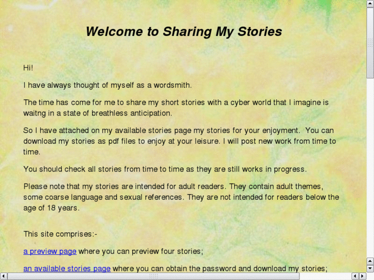 www.sharingmystories.com