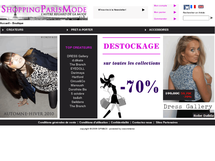 www.shoppingparismode.fr