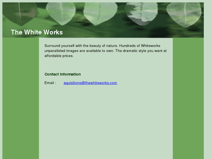 www.thewhiteworks.com