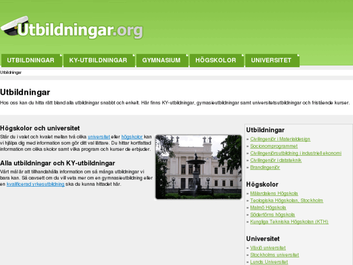 www.utbildningar.org