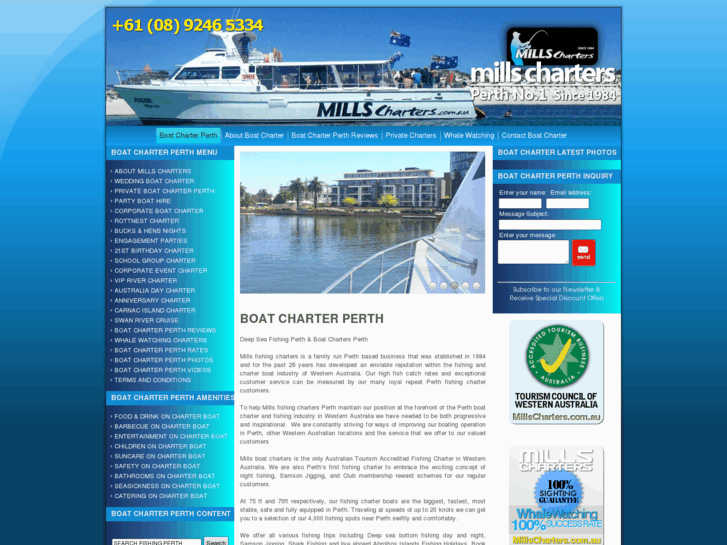 www.boatcharterperth.com