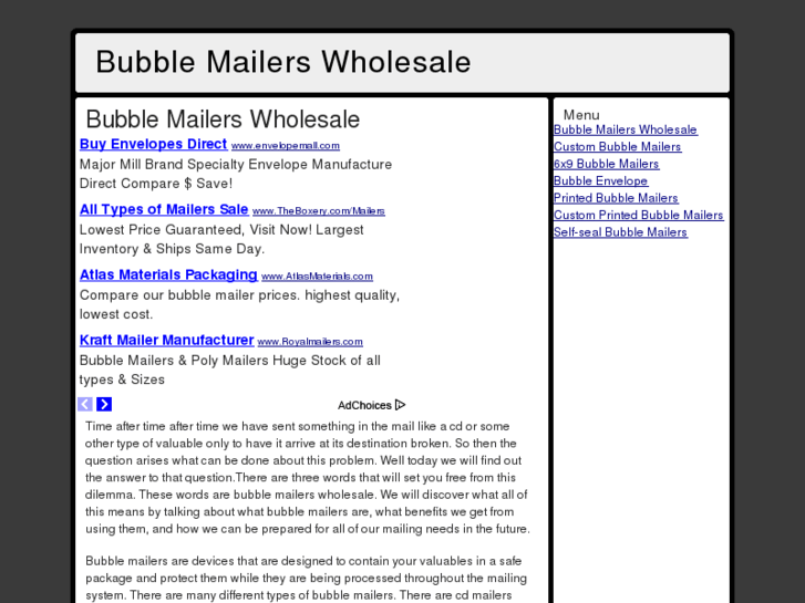 www.bubbledmailer.com