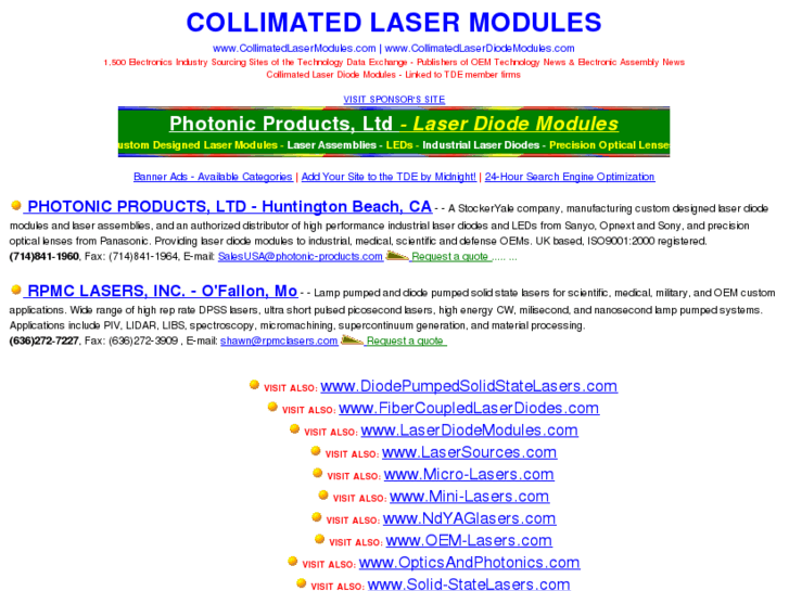 www.collimatedlaserdiodemodules.com