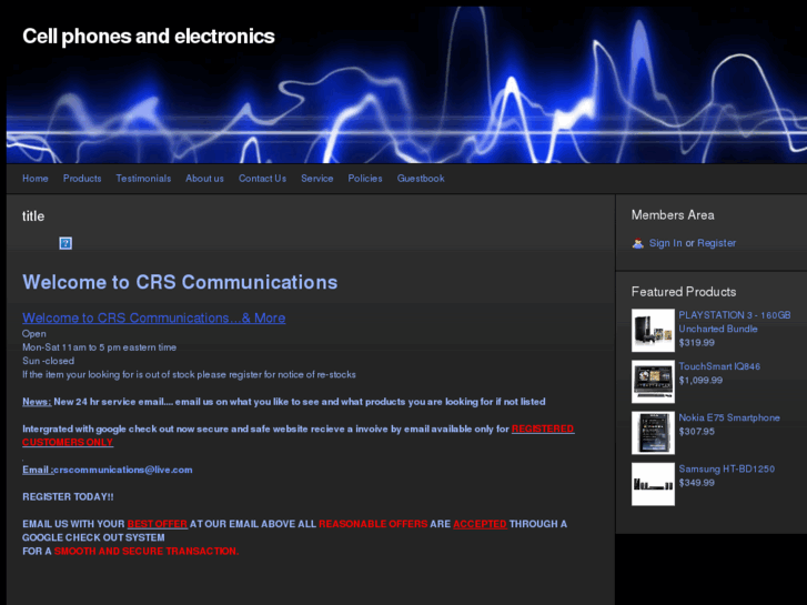www.crscommunications.net