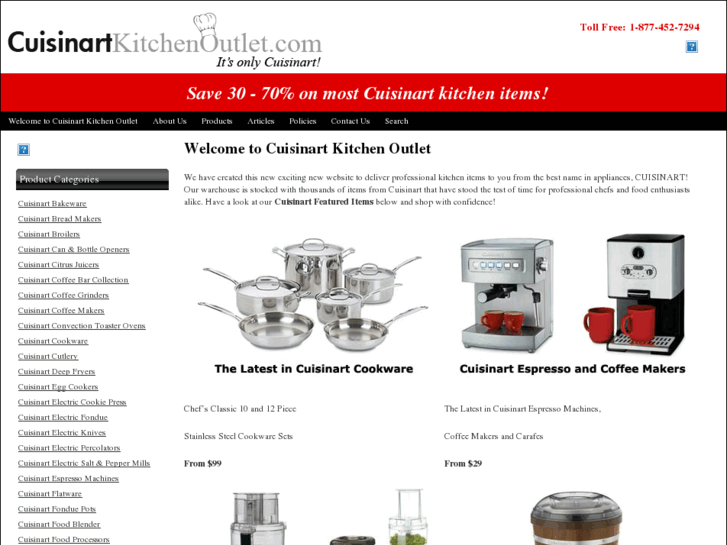 www.cuisinartkitchenoutlet.com