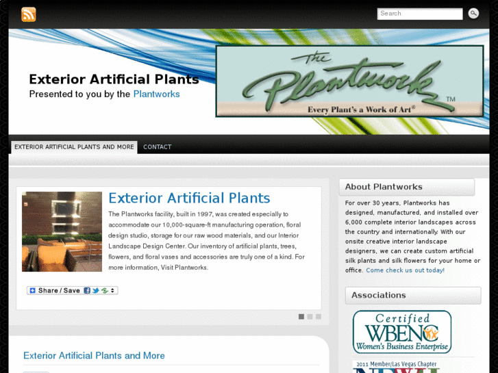 www.exteriorartificialplants.com