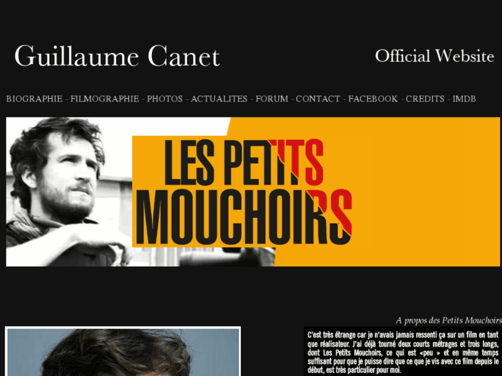 www.guillaumecanet.tv