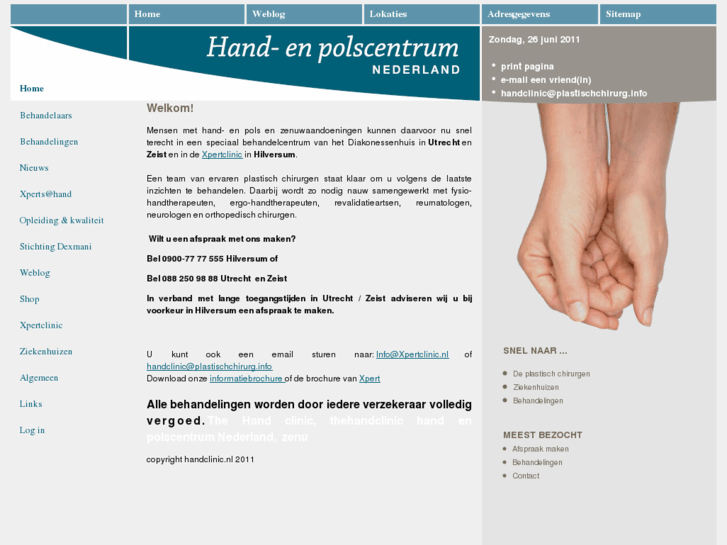 www.handclinic.nl